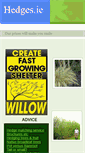 Mobile Screenshot of hedges.ie