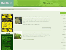 Tablet Screenshot of hedges.ie